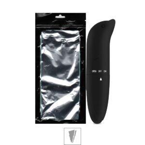 Vibrador Ponto G Aveludado Golfinho SI - Preto