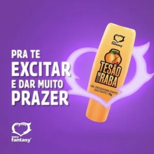 Gel Dessensibilizante Excitante Tesãonaraba 15g Sexy Fantasy