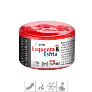 Crema unisex estimulante, calor y frío, 3,5 g
